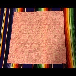 ❌SOLD Victoria’s Secret Pink Logo Scarf Headwrap